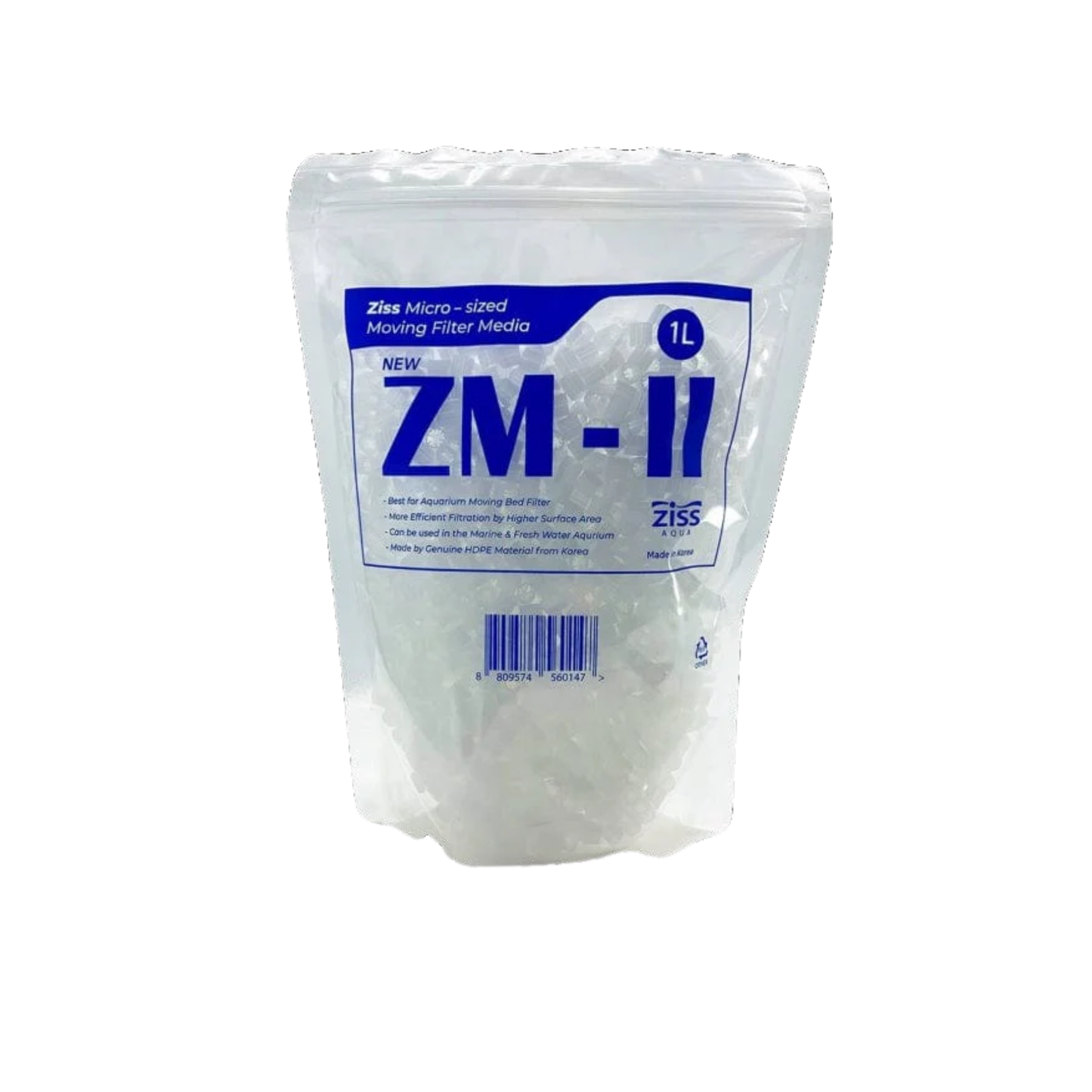 Ziss Aqua Bubble Bio Filter Media ZM- 2- 1L