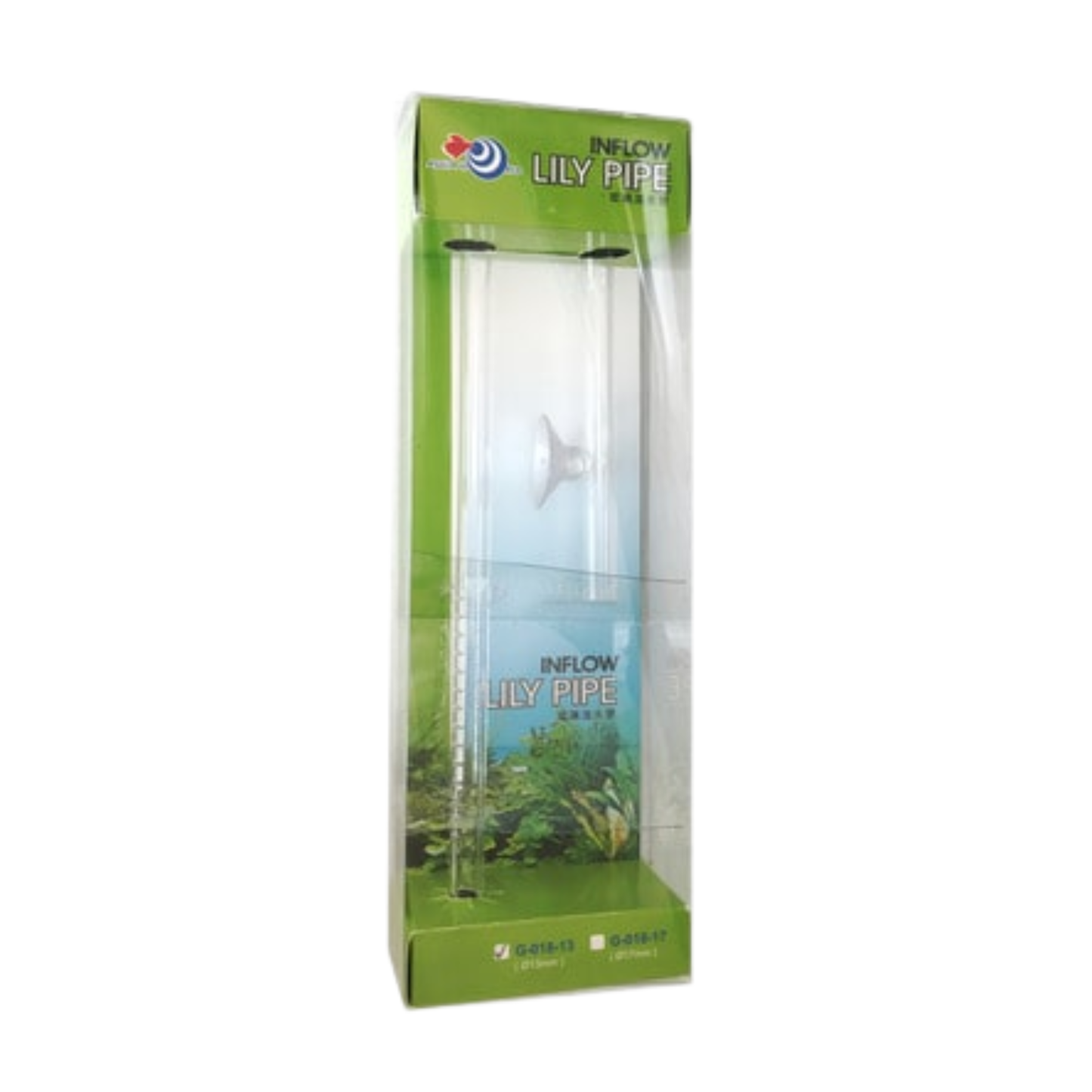 Easy-Aqua 13mm Glass Lily Pipe Inflow