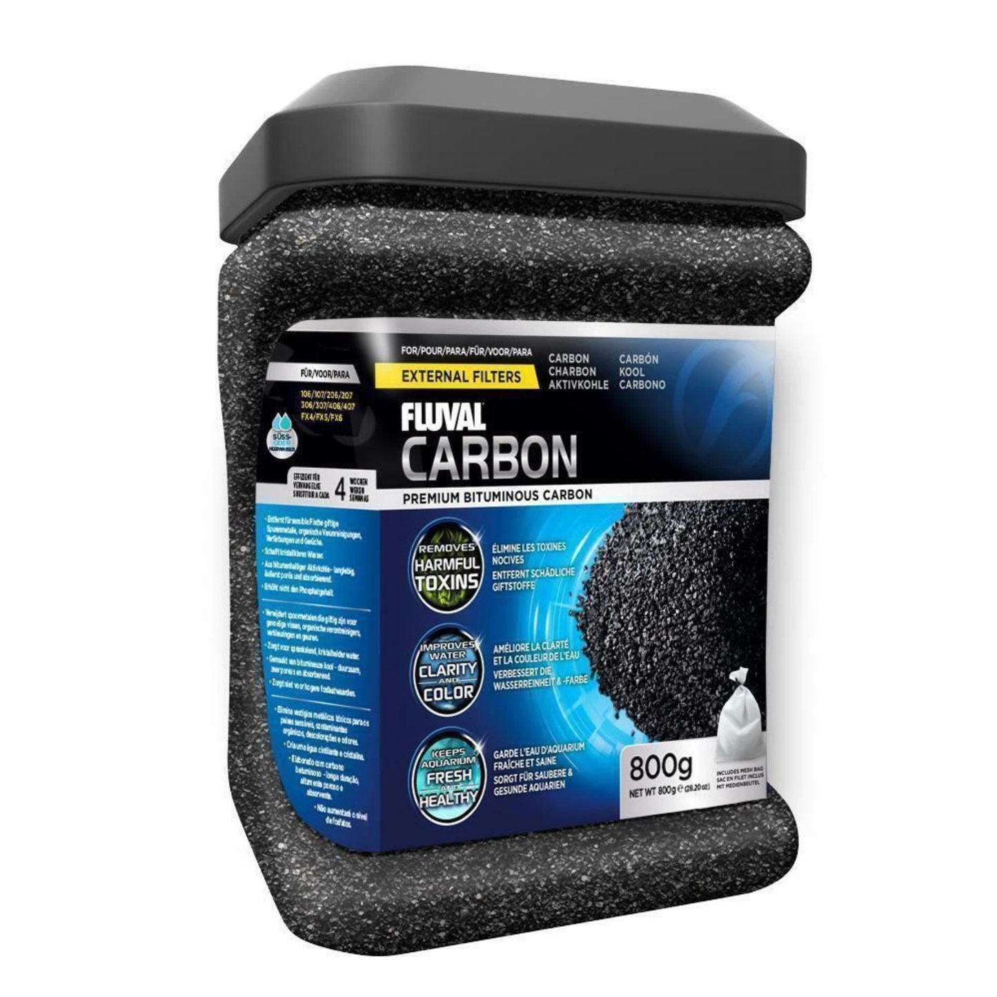 Fluval Premium Carbon 800grams