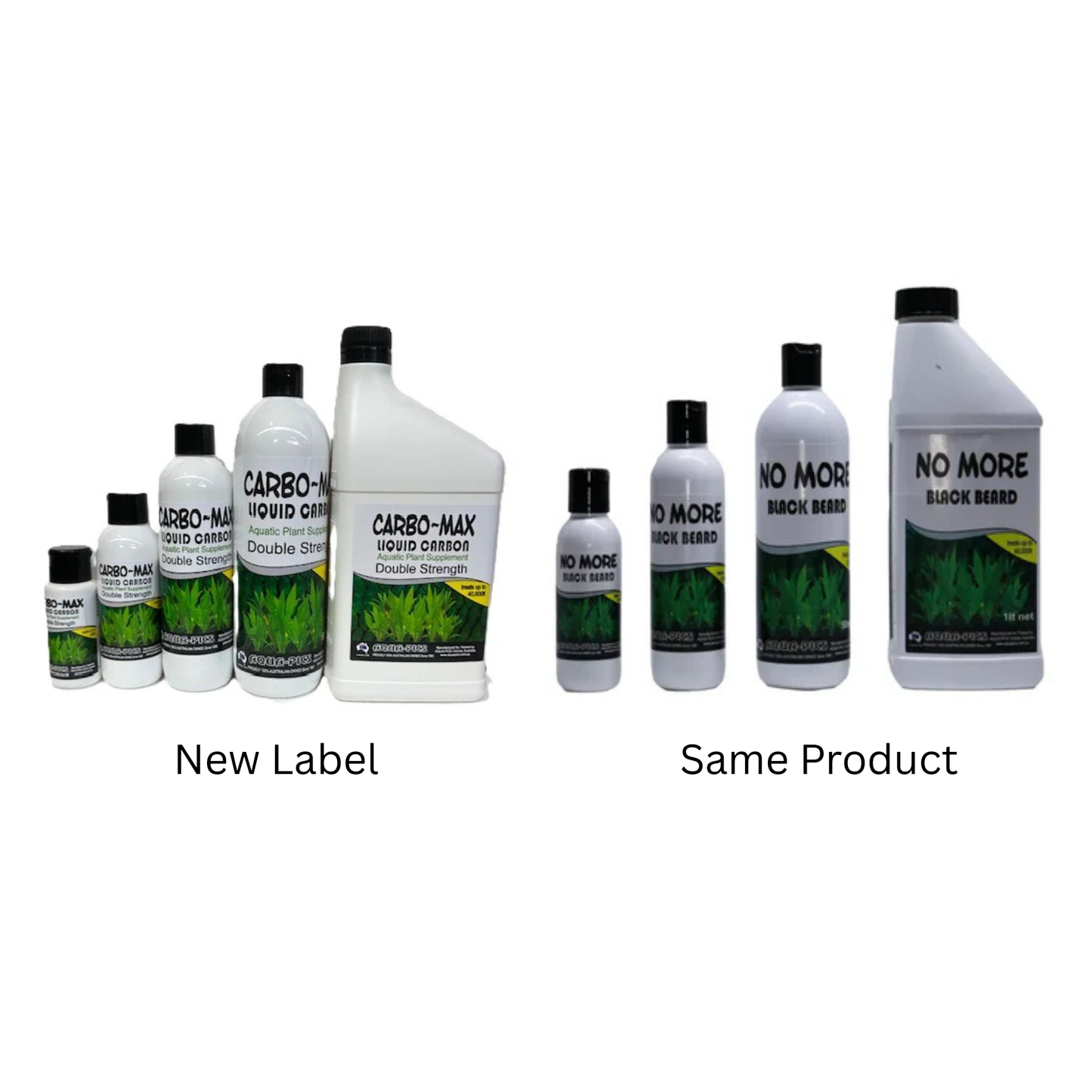 Aqua Pics No More Black Beard 2Ltr (Carbo-Max)