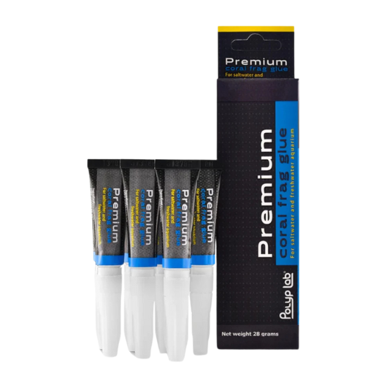 PolypLab Premium Coral Frag Glue 28g (5 X 7 gm tubes)