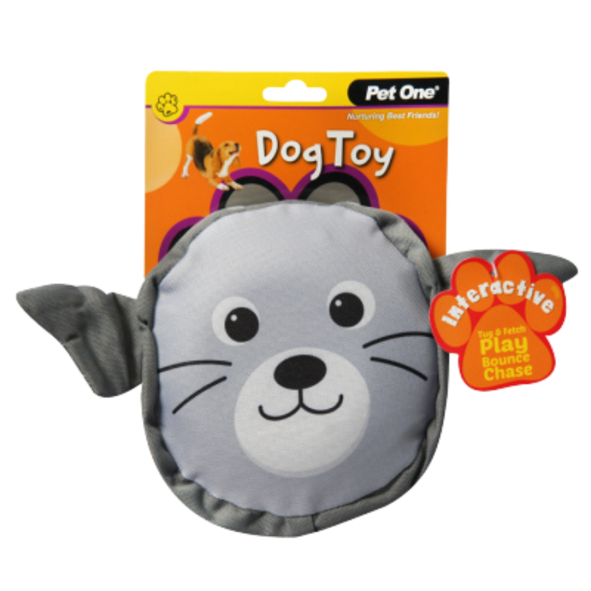 Pet One Dog Toy Seal with Big Squeaker