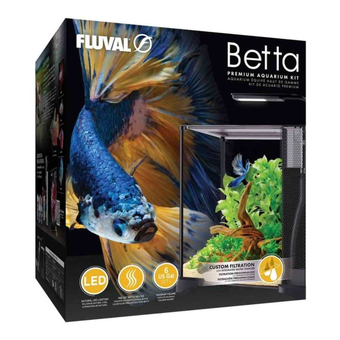 Fluval Betta Premium Aquarium Kit (22.7L)