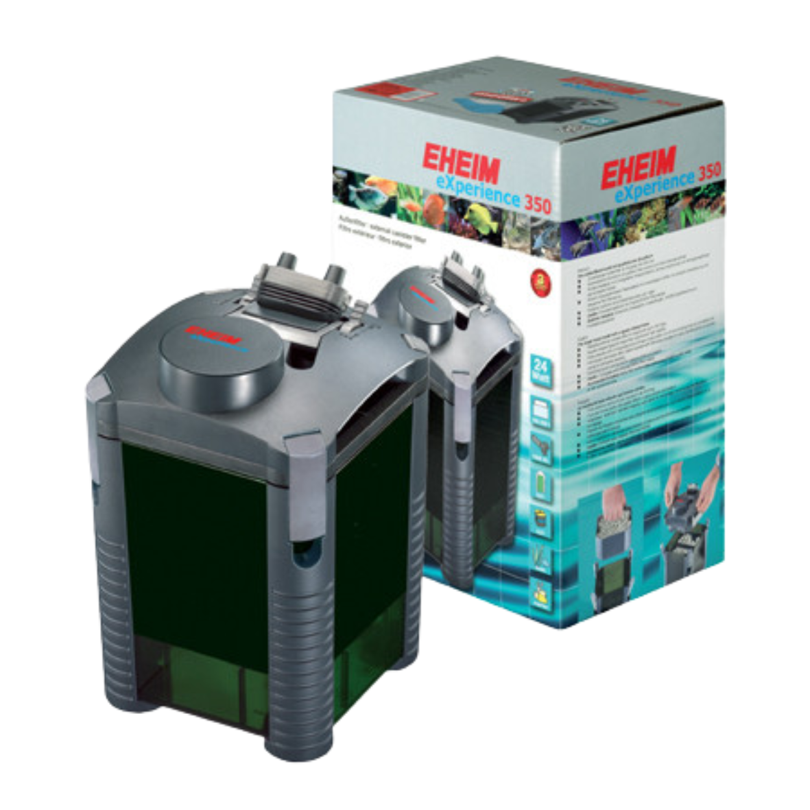 EHEIM eXperience 350 External Canister Filter - 24W, 1050L/hr