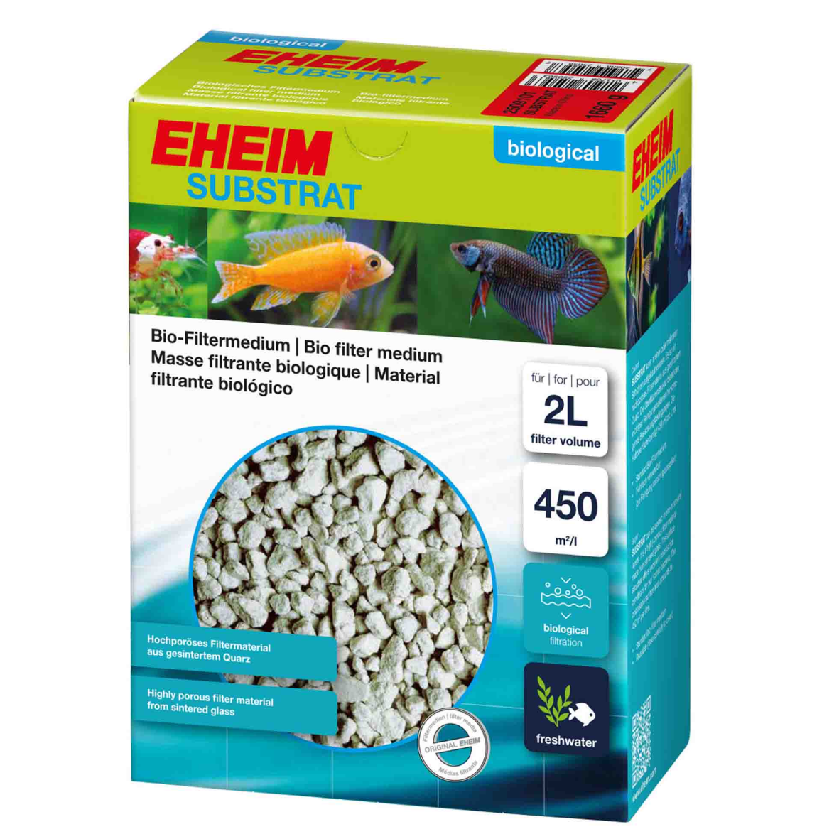 EHEIM SUBSTRAT 1660g - 2L Filter Media (2509101)
