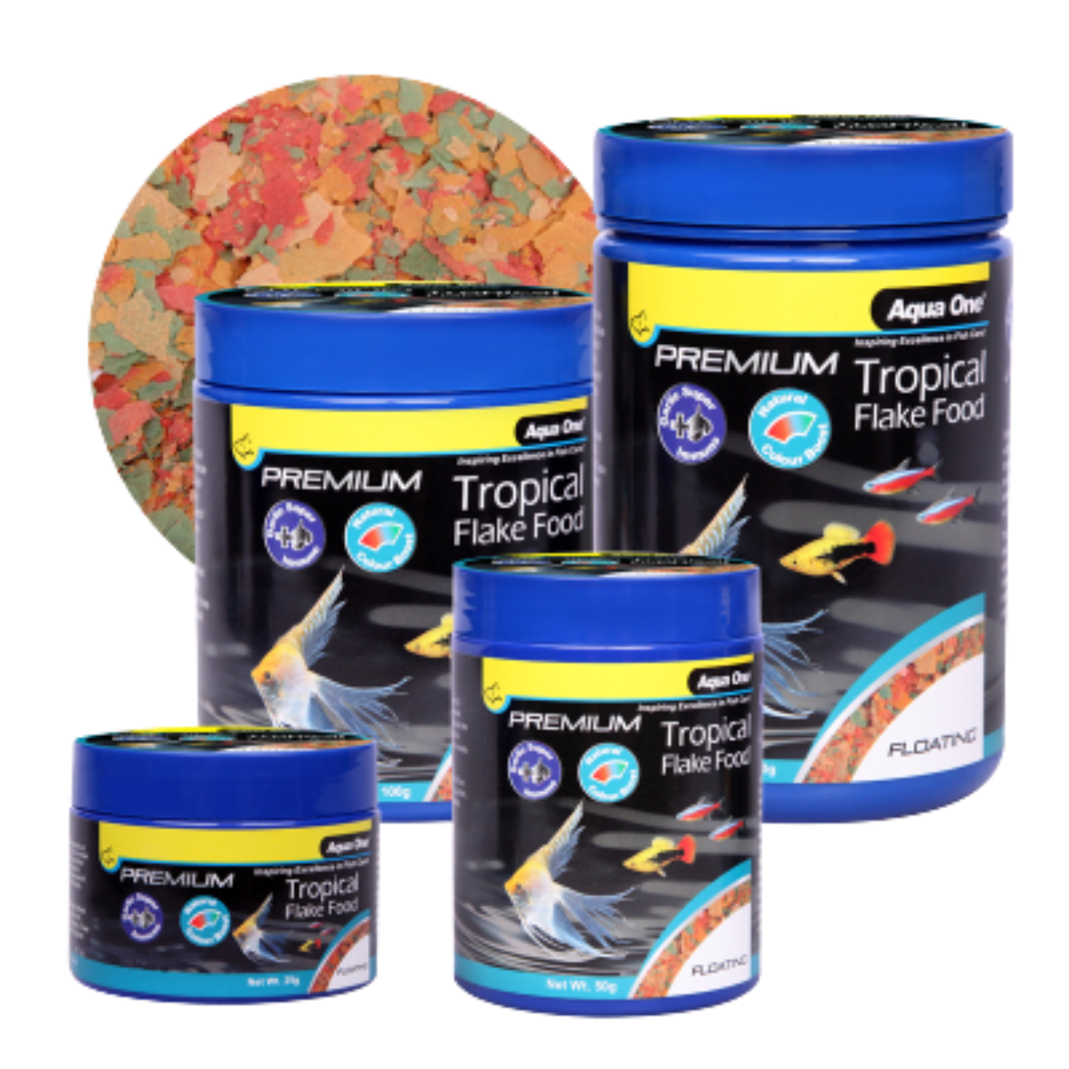 Aqua One Premium Tropical Flake Food