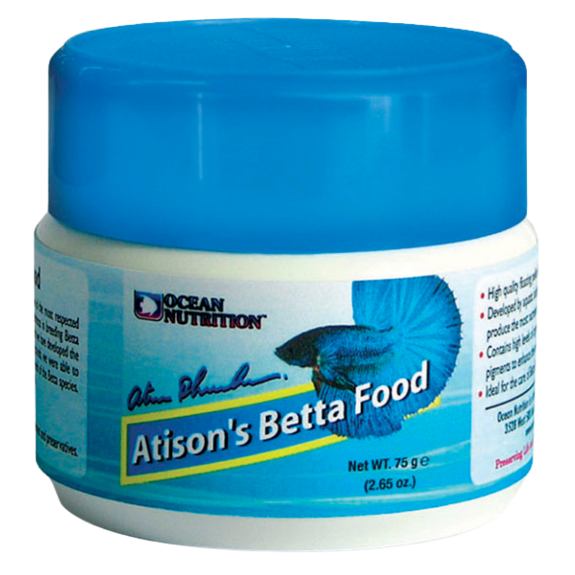 Ocean Nutrition Atison's Betta Food 75g ON1009310