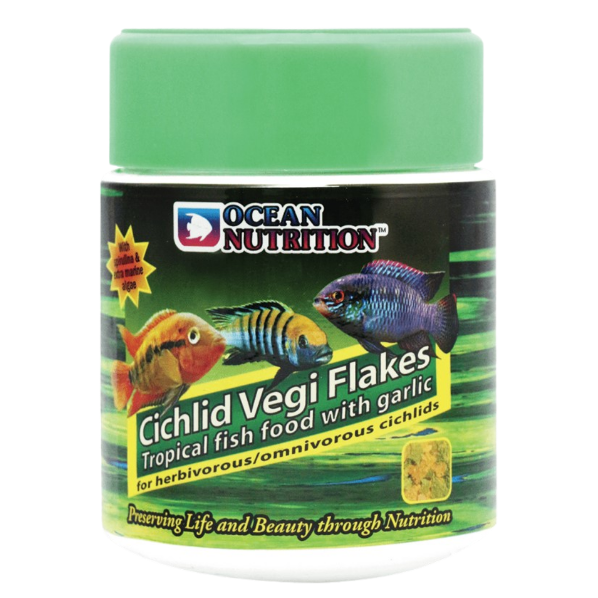 Ocean Nutrition Cichlid Vegi Flakes 34g ON1025630