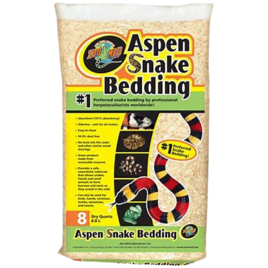 Zoo Med Aspen Snake Bedding 1 Quart 1.1ltr