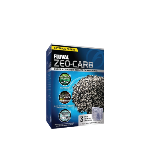 Fluval Zeo Carb 3x150g