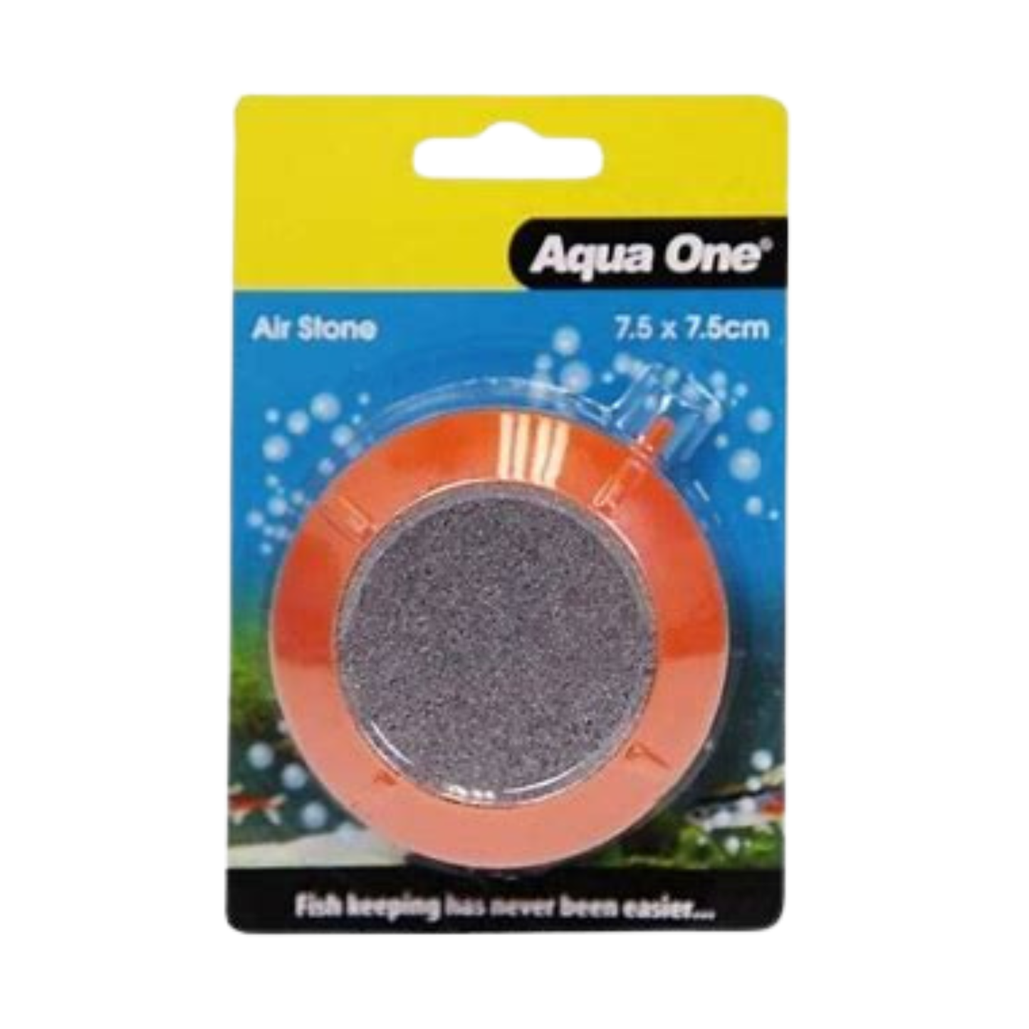 Aqua One air stone PVC round 7.5cm (14043)