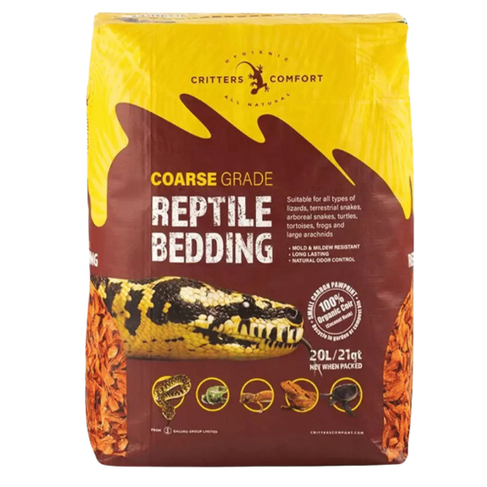 Critters Comfort Reptile Bedding Course 20L