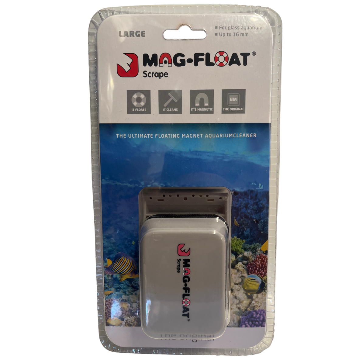 Bakker Magnetics Mag Float Floating Magnetic Cleaner Large (16mm)