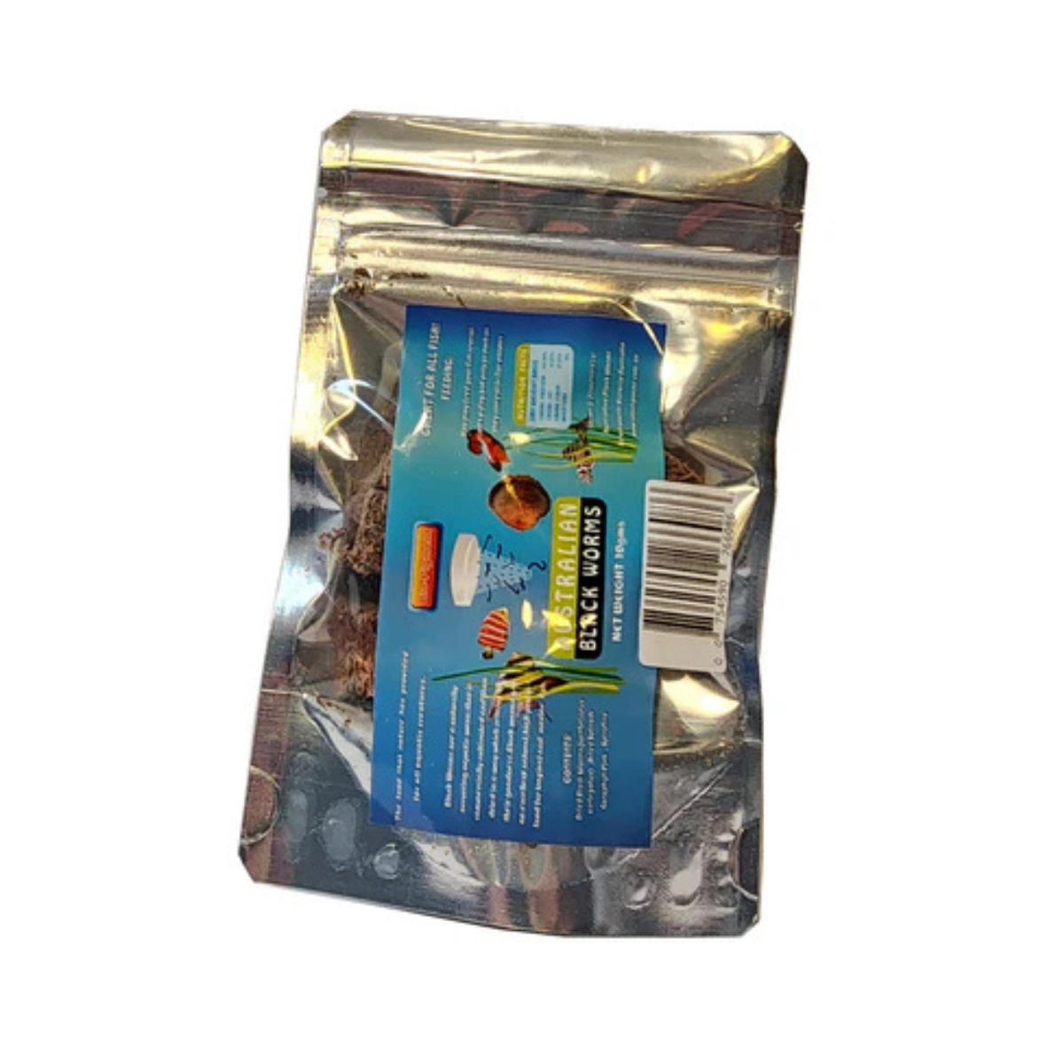 Bio-Pigment Freeze Dried Blackworms - Cubed - 10gm Bag