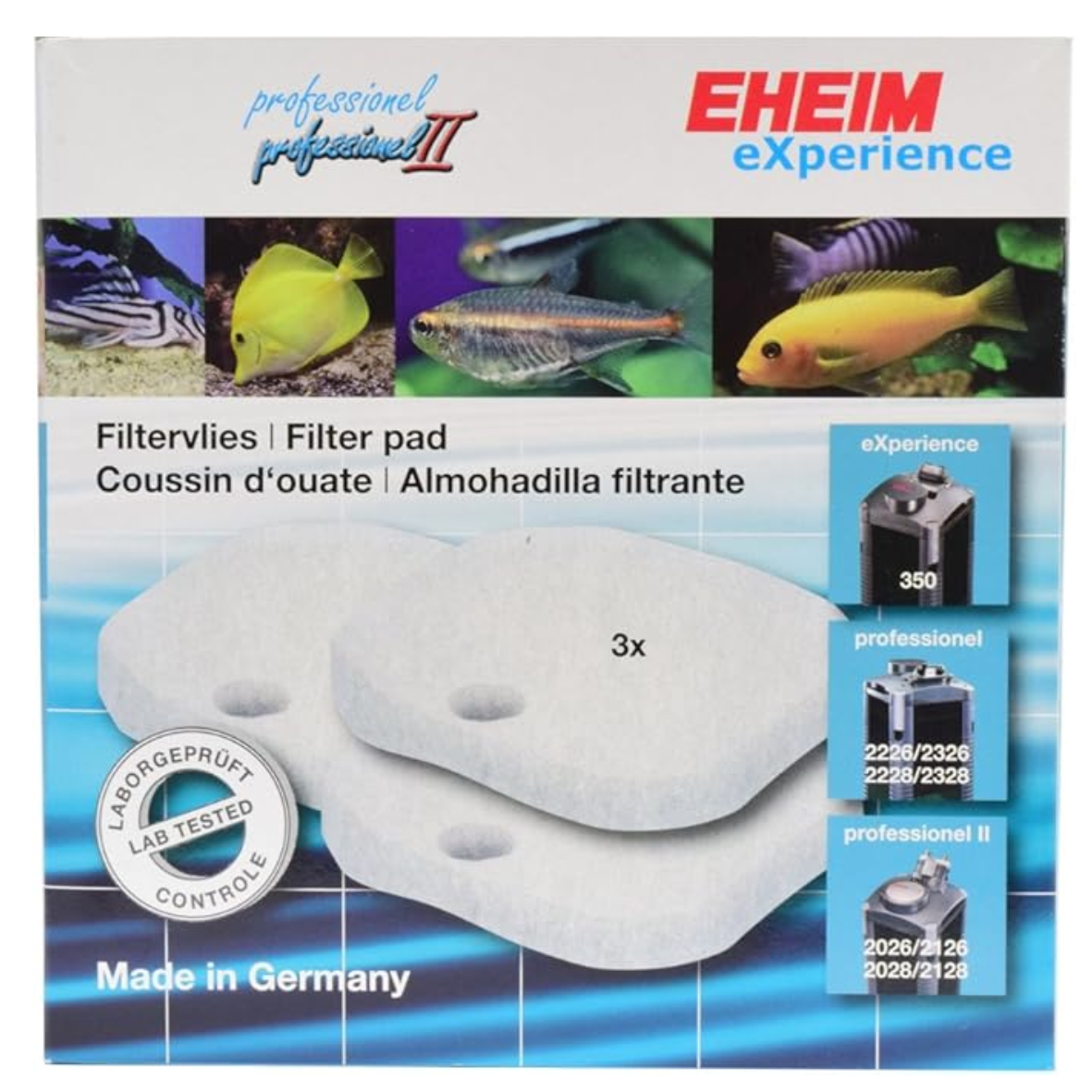 EHEIM Fine Filter Pad (3pcs) eXperience 350