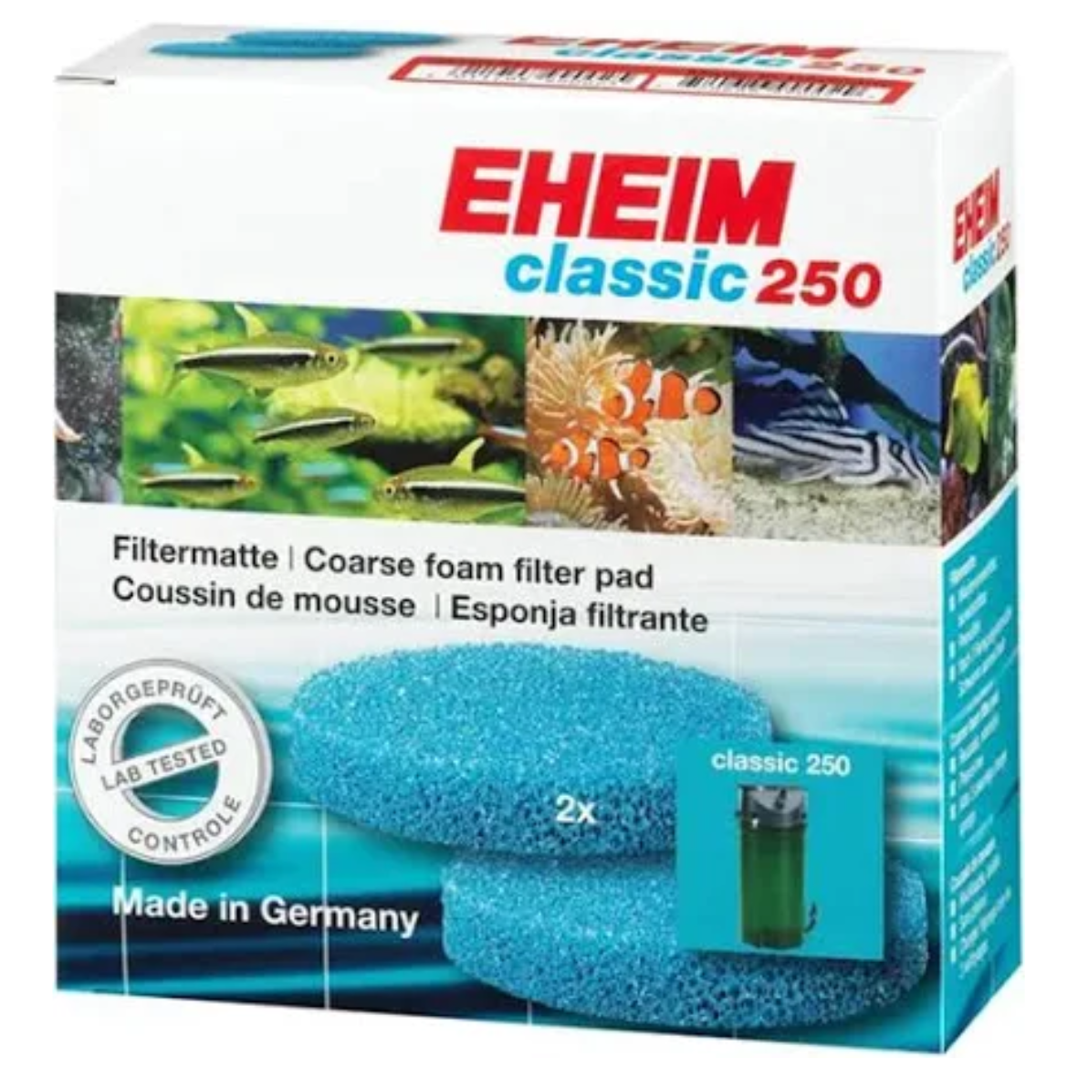 EHEIM Coarse Filter Pad (2pcs) Classic 250