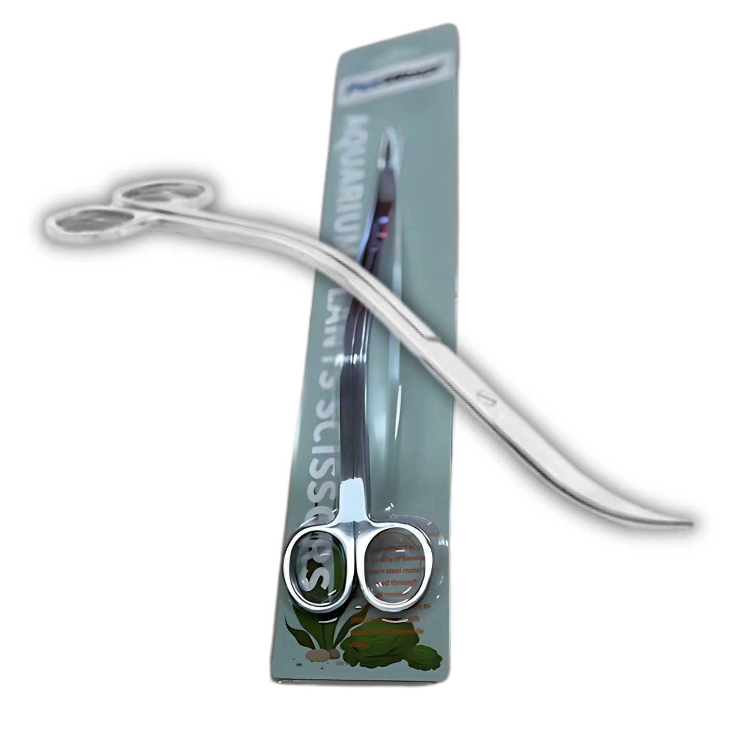Petworx Double Curved Aquarium Plant Scissors 25cm