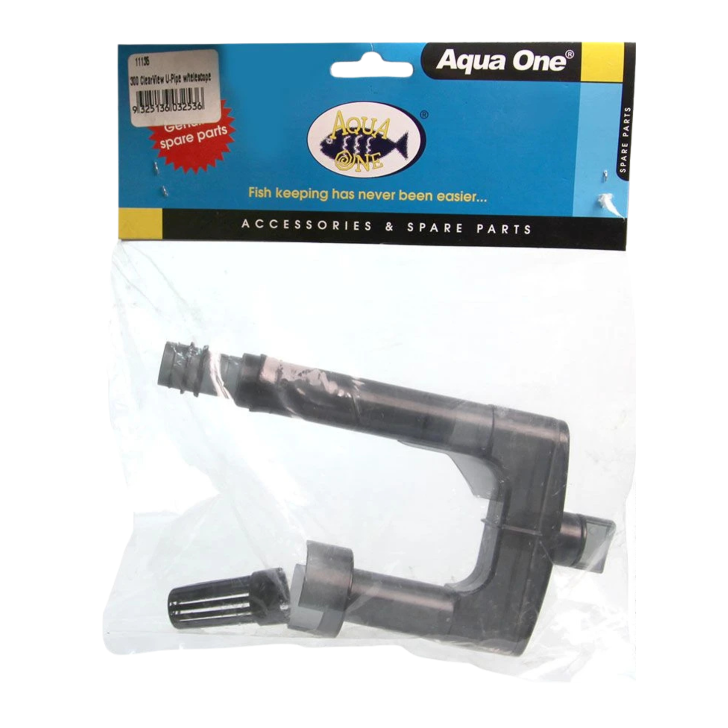 Aqua One ClearView 500 U Pipe Inc Telescope Tube & Strainer (11136)