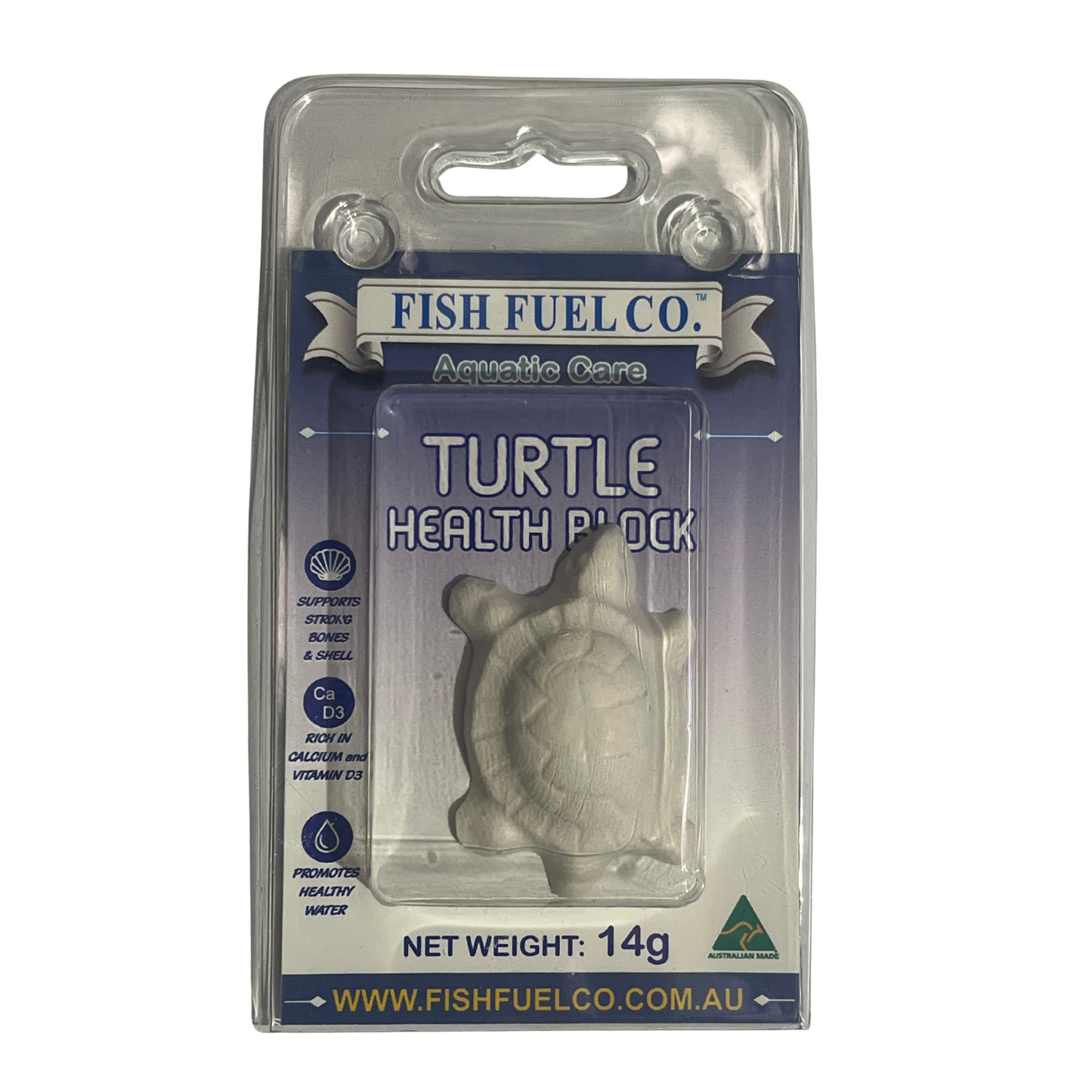 Fish Fuel Co. Turtle Health Block 14g