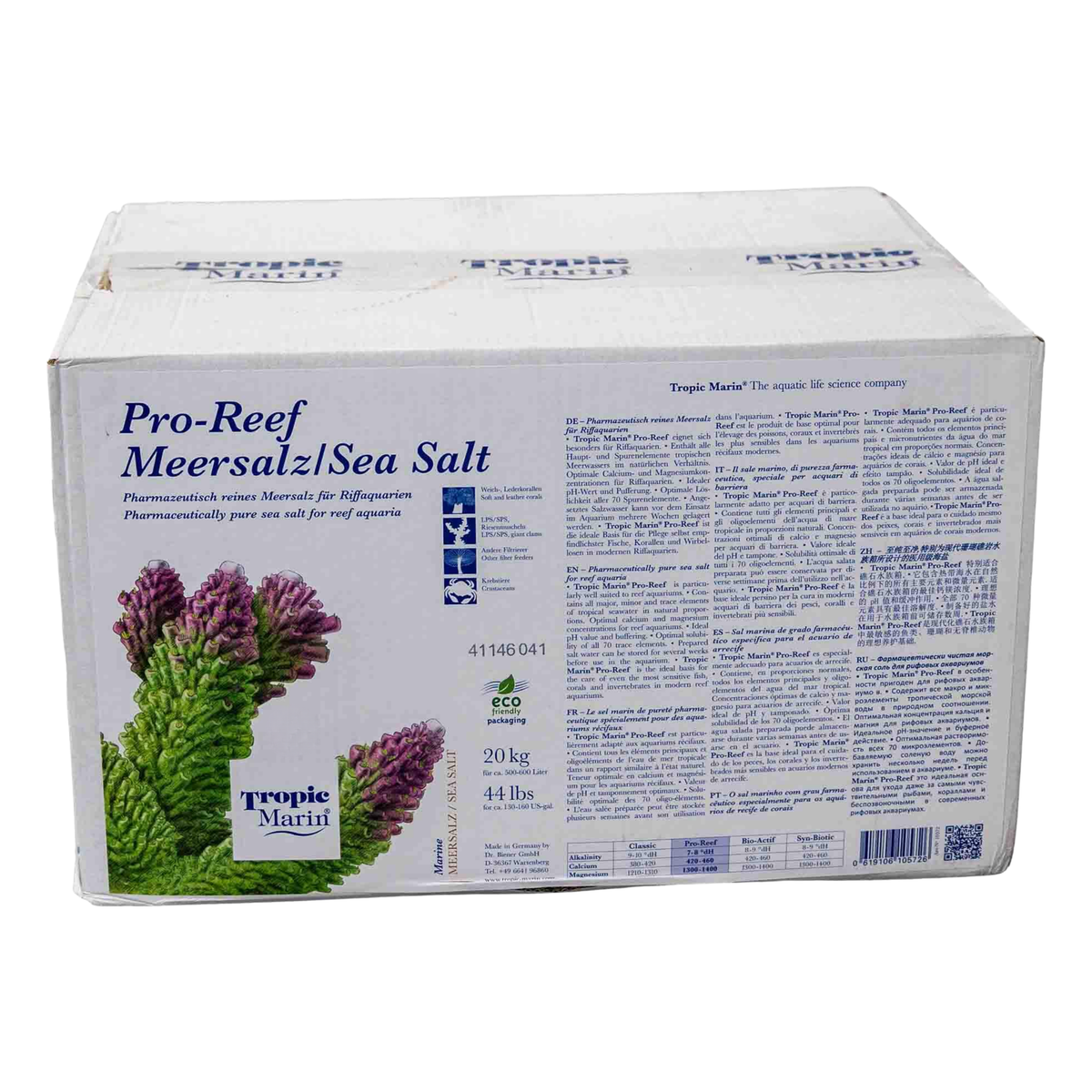 Tropic Marin Pro Reef Sea Salt - 600L Box (20kg)