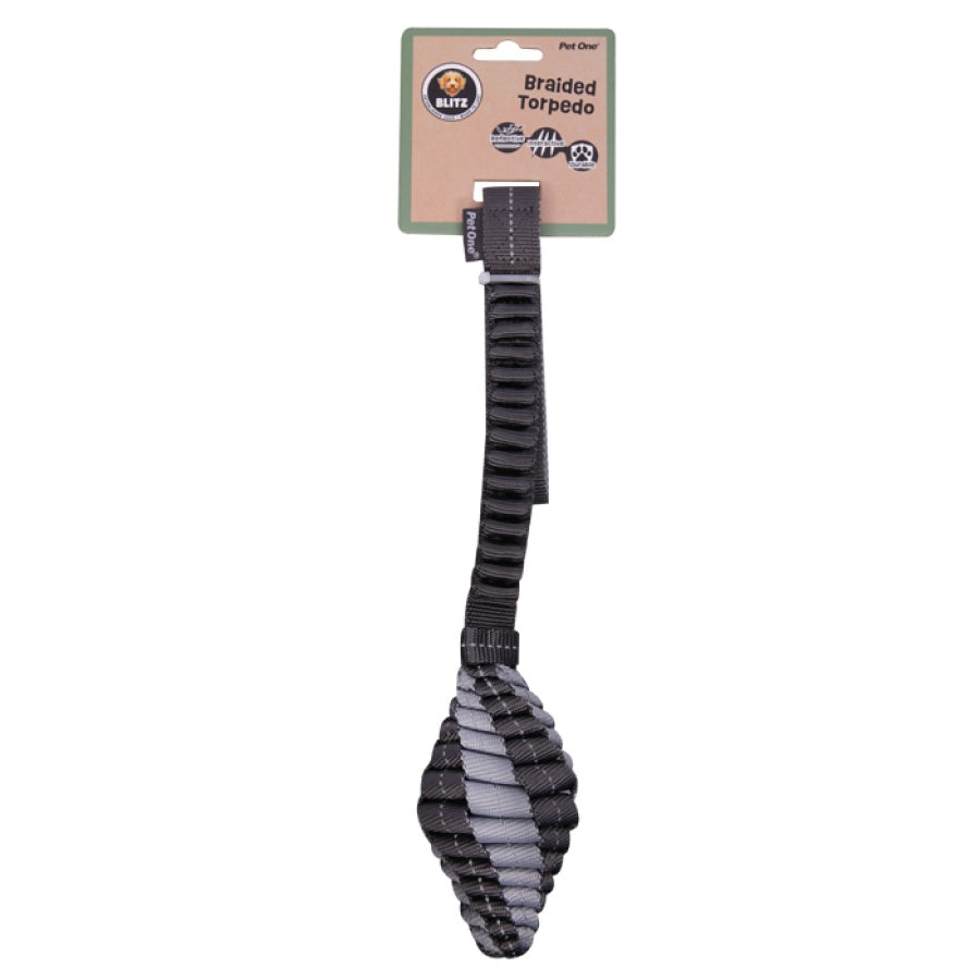Pet One Blitz Braided Torpedo Grey (57032)