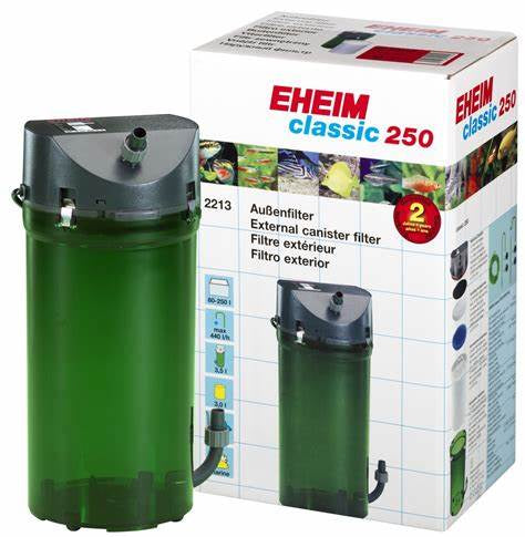 Eheim Classic 250 External Filter -w/Sponge & Bio Media