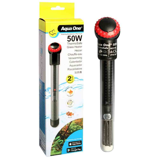 Aqua One Thermosafe Heater 50w - 24cm (94122)