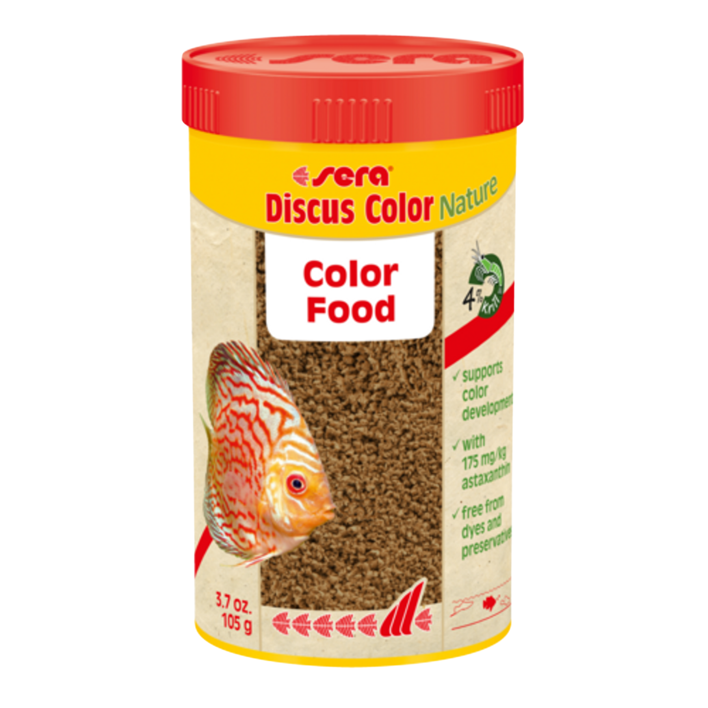 Sera Discus Color Nature Color Food 105g