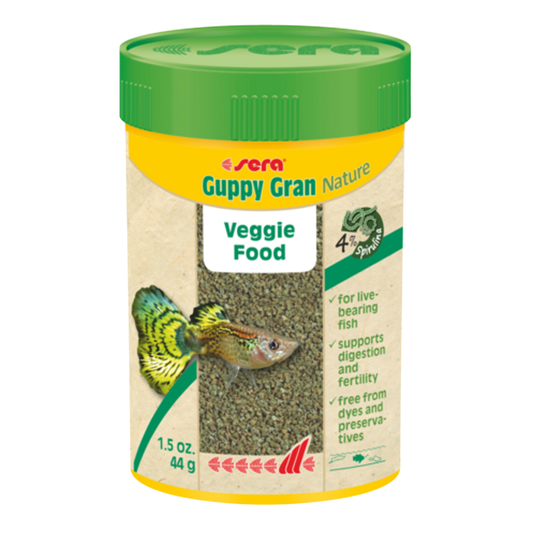 Guppy Gran Veggie Food 44g