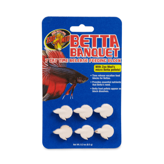 Zoo Med Betta Banquet 7 Day Feeding Block 8.5gm