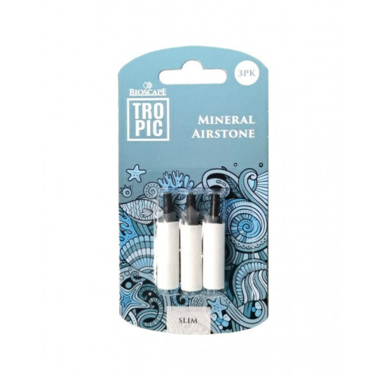 Bioscape Mineral Slim Airstones on card 3pk