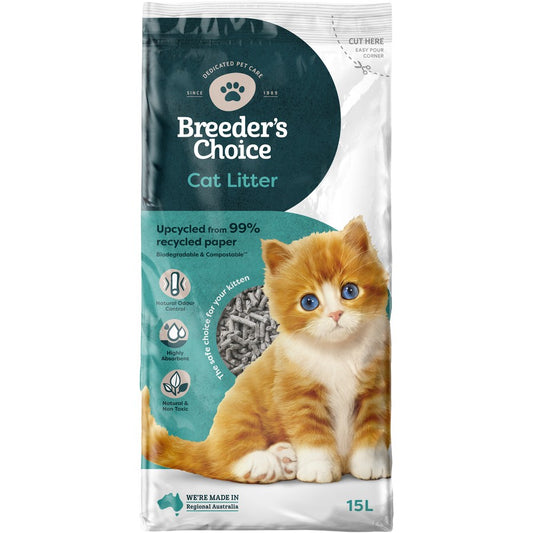 Breeders Choice Cat Litter 15L