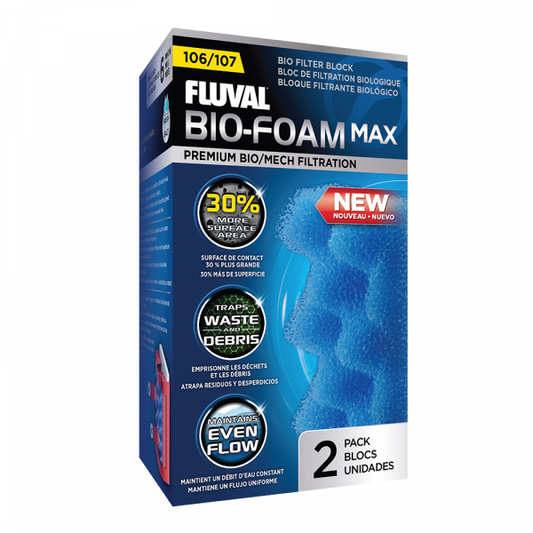 Fluval 105/106/107 Bio Foam MAX (2pk)