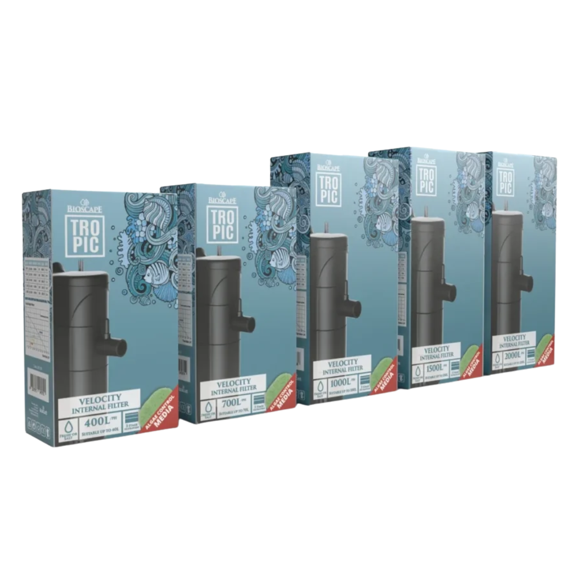 Bioscape Tropic Velocity Internal Filter