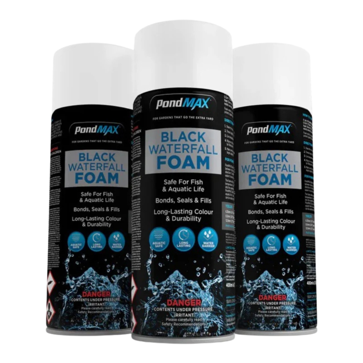 PondMAX Black Waterfall Foam 425gm