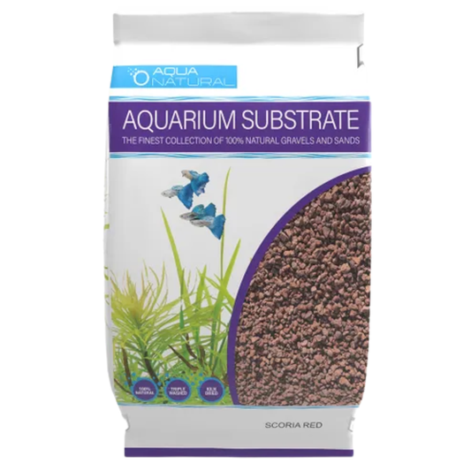 Aqua Natural Shrimp Scoria Red 3lt Bag