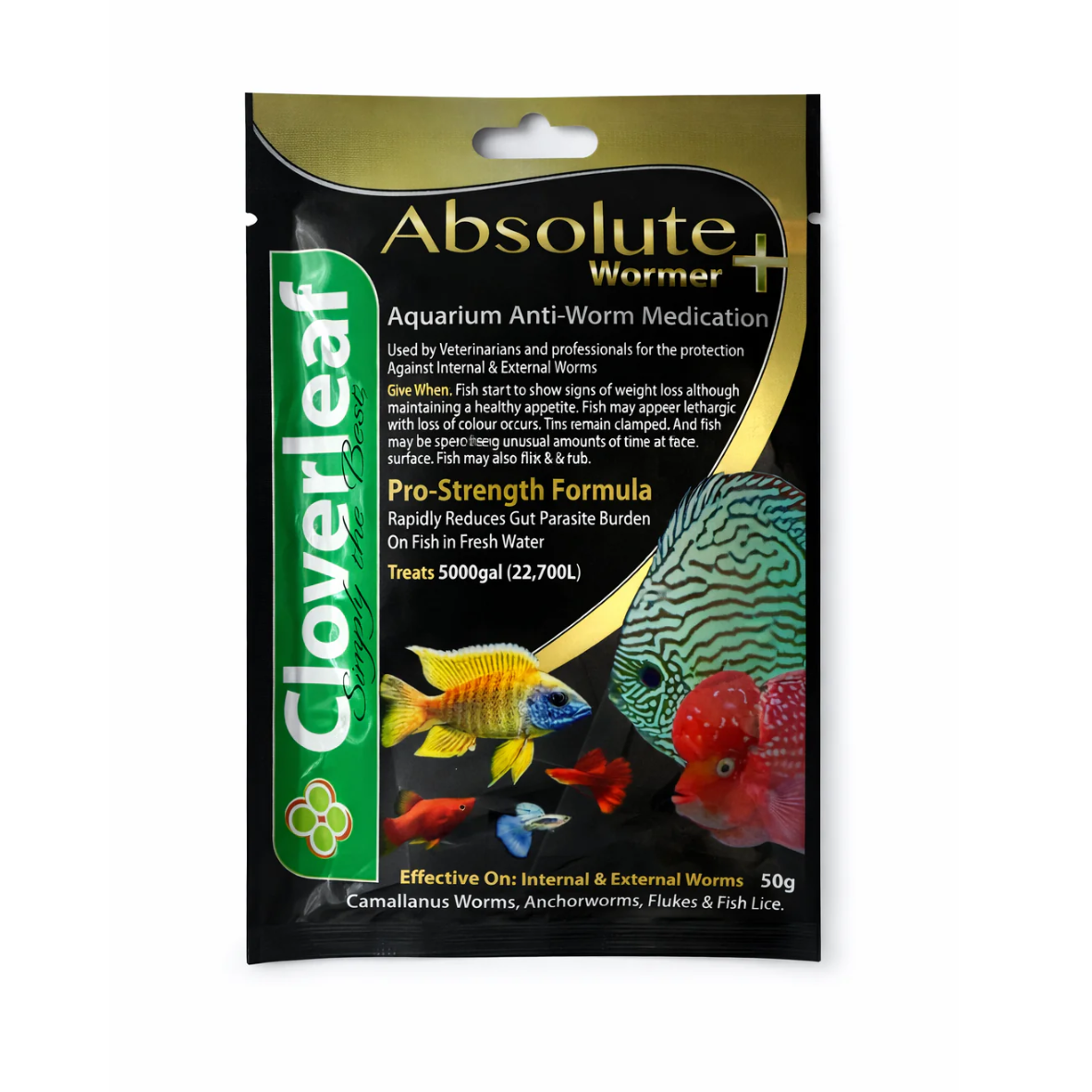 Cloverleaf Absolute Wormer Plus 50gm