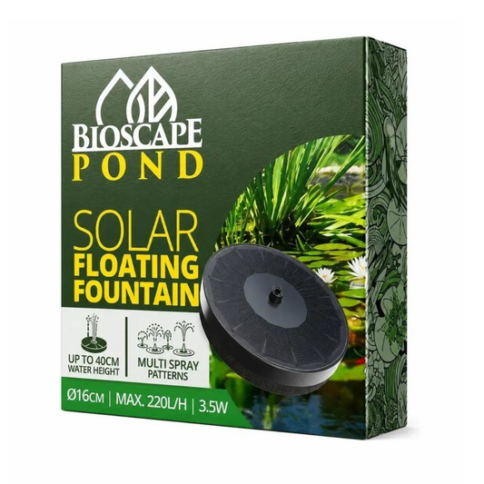 Bioscape Floating Solar Fountain 16cm
