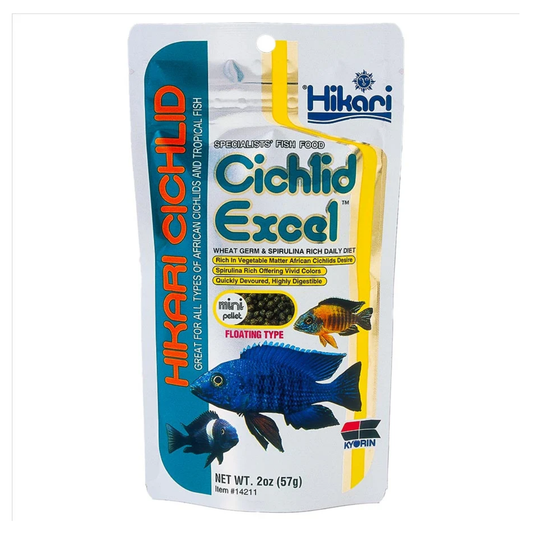 Hikari Floating Cichlid Excel Mini Pellet 57g (KH14211)