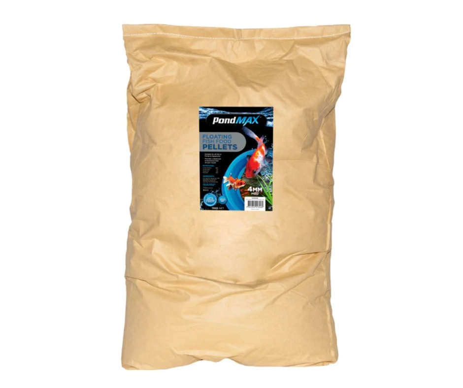 PondMAX Fish Food Pellets 15kg (4mm)