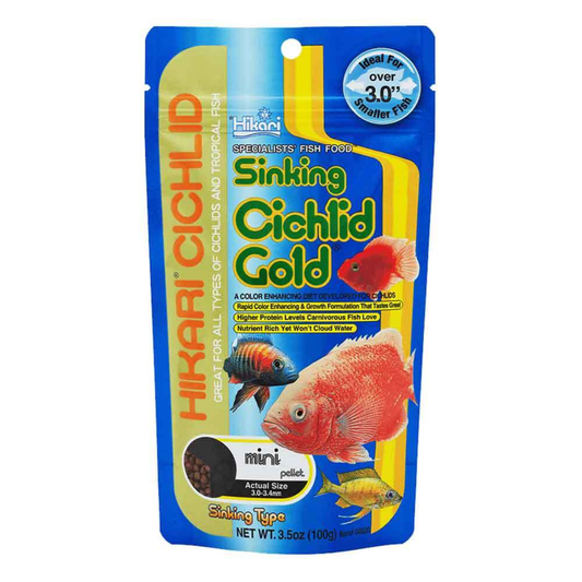 Hikari Sinking Cichlid Gold Mini Pellet 100g (KH04620)
