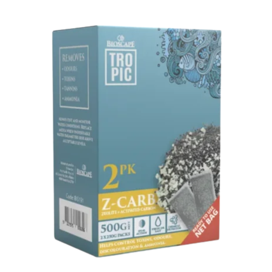 Bioscape Tropic Zeo-Carb 250gm Pouches