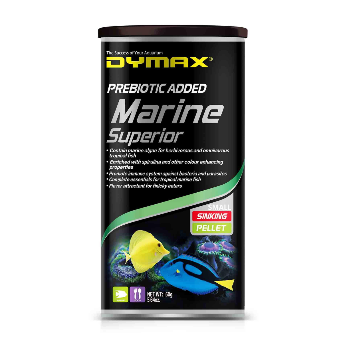 Dymax Marine Superior Small Sinking Pellet 60g
