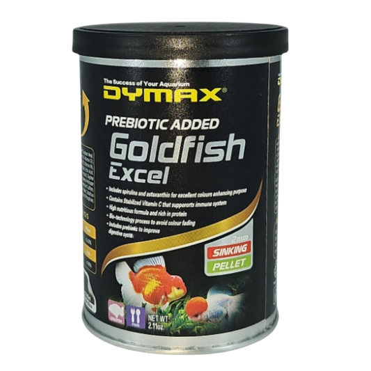 Dymax Goldfish Excel 2mm Sinking Pellet