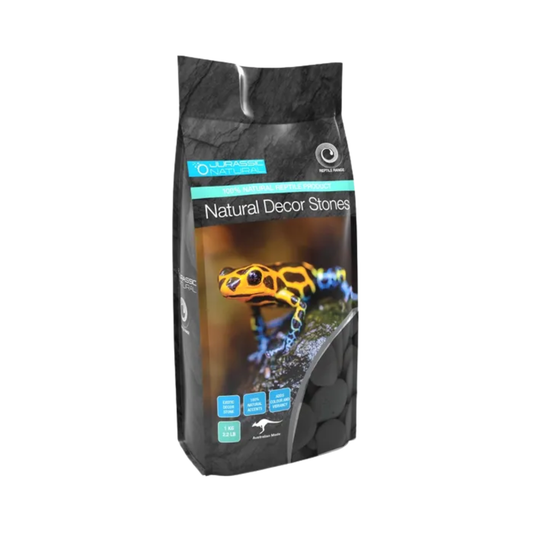 Jurassic Natural Natural Decor Stones Black 1kg