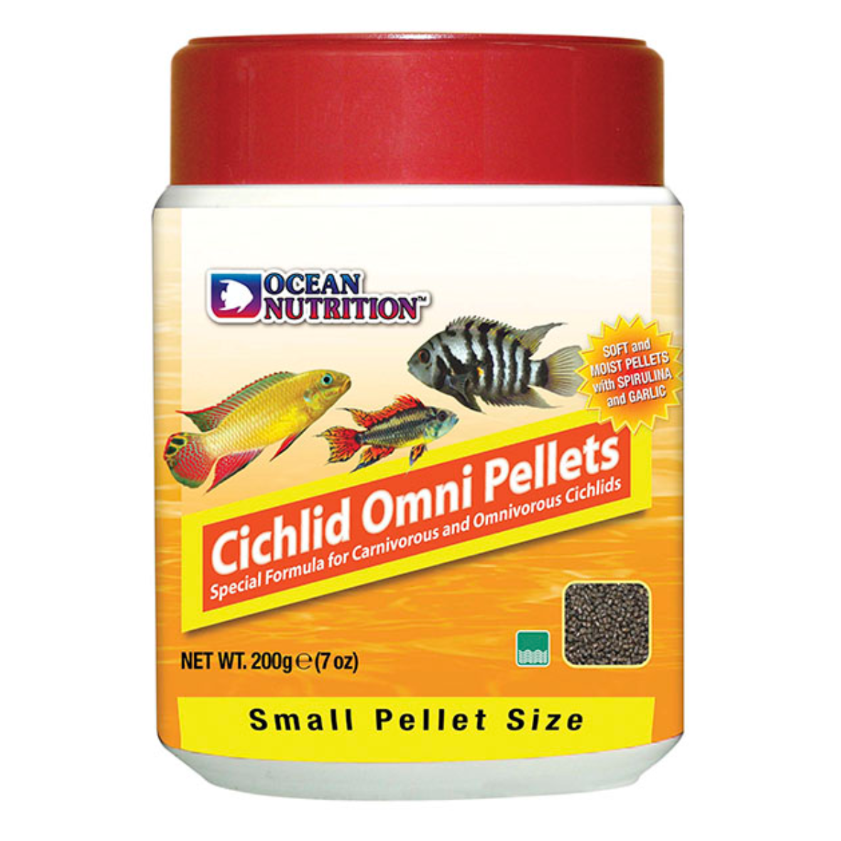 Ocean Nutrition Cichlid Omni Pellet S 200g ON1009182
