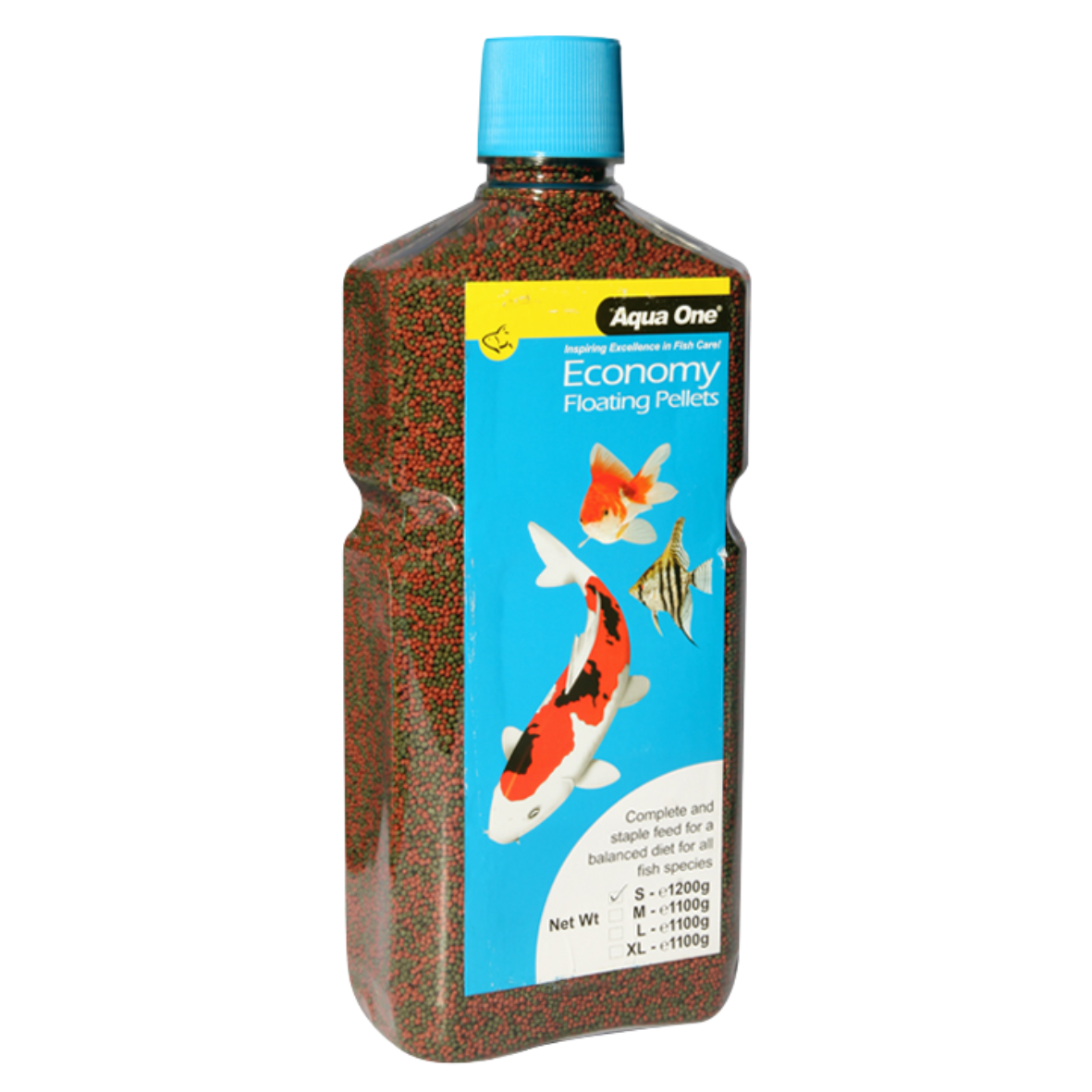 Aqua One Economy Pellet 1mm 1200g (11595)