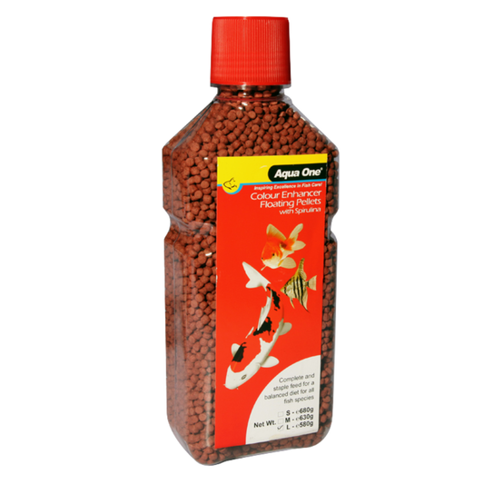 Aqua One Colour Enhancing Floating Pellet 3mm 580g (11610)