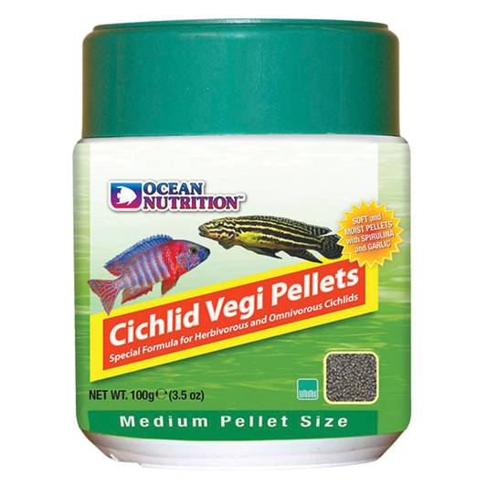 Ocean Nutrition Cichlid Vegi Pellet M 100g ON1009194