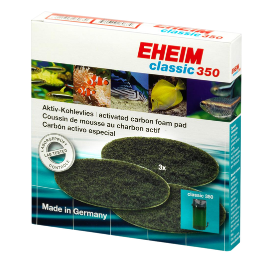 EHEIM Activated Carbon Pad for Classic 350 (3 pcs.) (2628150)
